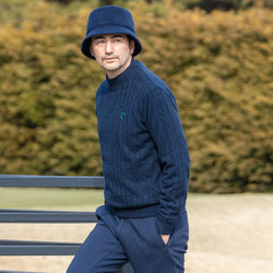 PERFECT TAN｜《SALE》ケーブル編みプルオーバー〈MENS〉