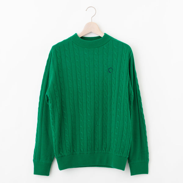 PERFECT TAN｜《SALE》ケーブル編みプルオーバー〈MENS〉