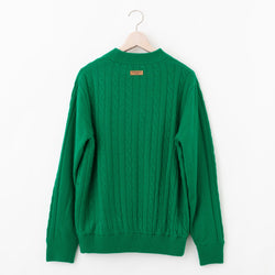 PERFECT TAN｜《SALE》ケーブル編みプルオーバー〈MENS〉