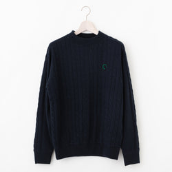 PERFECT TAN｜《SALE》ケーブル編みプルオーバー〈MENS〉