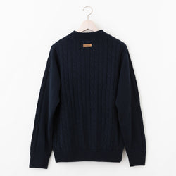 PERFECT TAN｜《SALE》ケーブル編みプルオーバー〈MENS〉