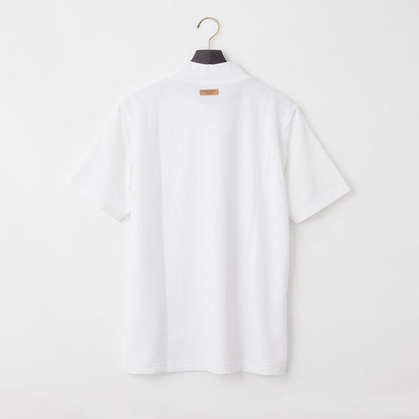 PERFECT TAN｜《SALE》モックネック衿ロゴプルオーバー〈MENS〉