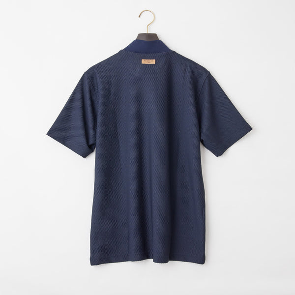 PERFECT TAN｜《SALE》モックネック衿ロゴプルオーバー〈MENS〉