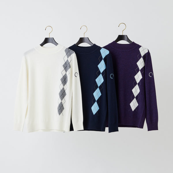 PERFECT TAN｜《SALE》アーガイルラインプルオーバー〈WOMENS〉