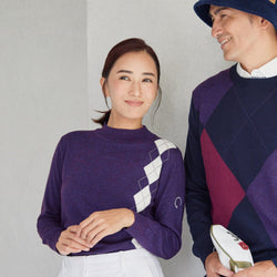 PERFECT TAN｜《SALE》アーガイルラインプルオーバー〈WOMENS〉