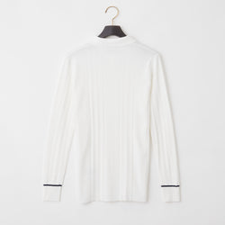 PERFECT TAN｜《SALE》ランダムリブポロ衿プルオーバー〈WOMENS〉
