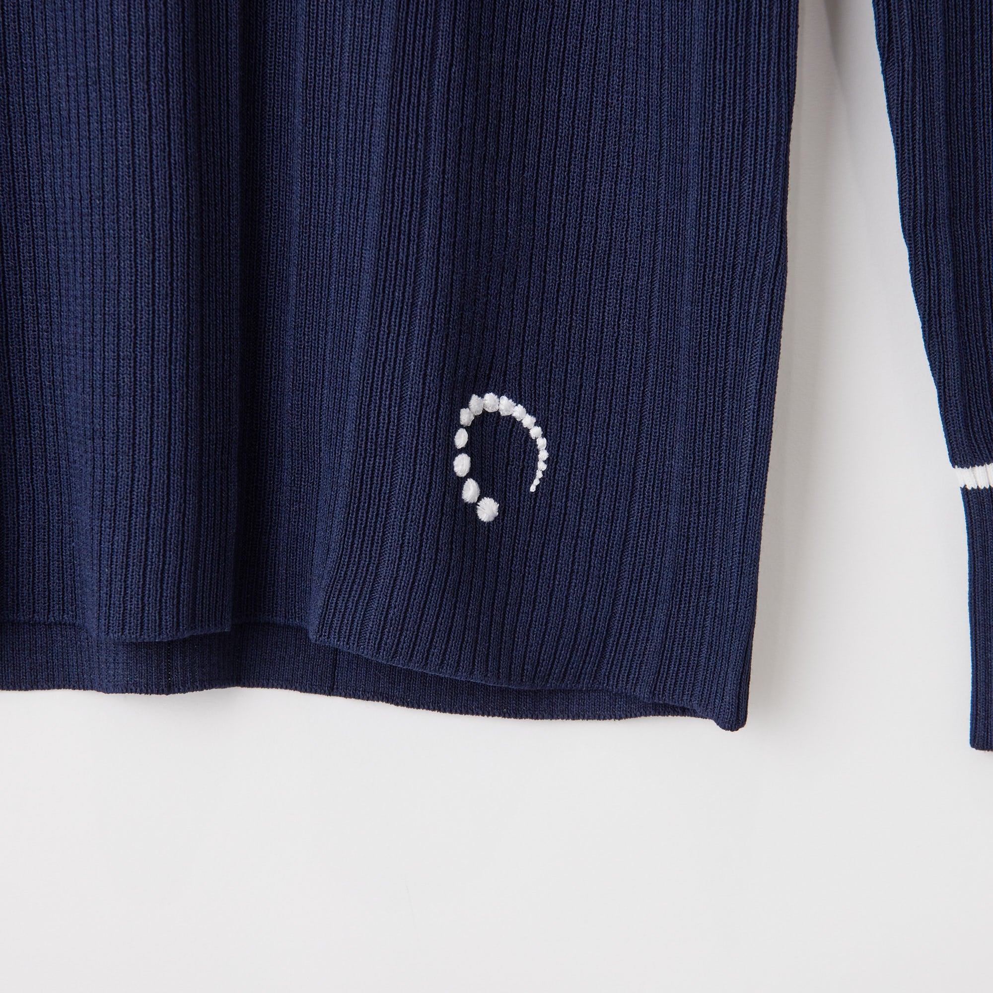 PERFECT TAN｜《SALE》ランダムリブポロ衿プルオーバー〈WOMENS〉