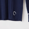 PERFECT TAN｜《SALE》ランダムリブポロ衿プルオーバー〈WOMENS〉