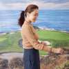 PERFECT TAN｜《SALE》ランダムリブポロ衿プルオーバー〈WOMENS〉