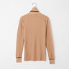 PERFECT TAN｜《SALE》ランダムリブタートルプルオーバー〈WOMENS〉