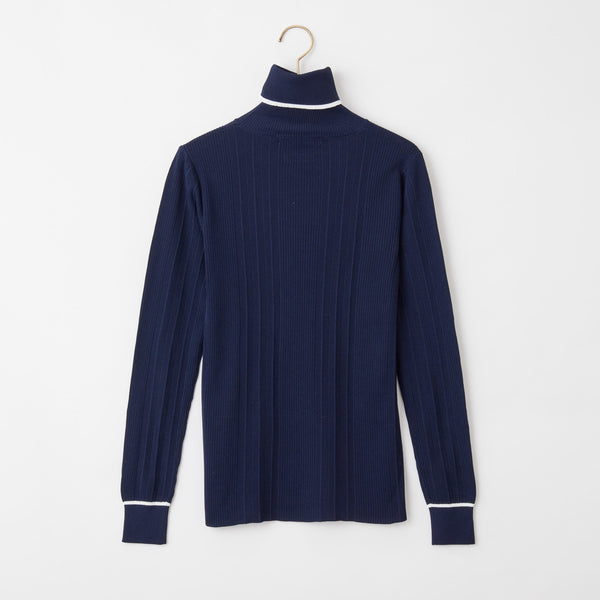 PERFECT TAN｜《SALE》ランダムリブタートルプルオーバー〈WOMENS〉
