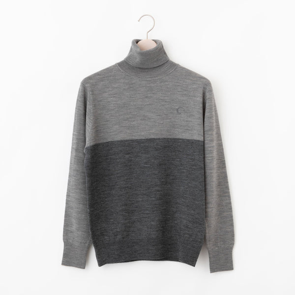 PERFECT TAN｜《SALE》バイカラータートルプルオーバー〈WOMENS〉