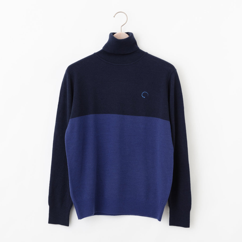 PERFECT TAN｜《SALE》バイカラータートルプルオーバー〈WOMENS〉
