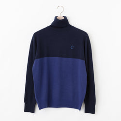 PERFECT TAN｜《SALE》バイカラータートルプルオーバー〈WOMENS〉