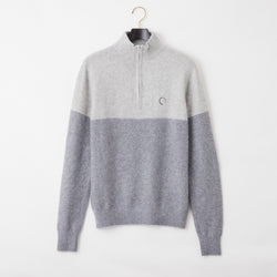 PERFECT TAN｜《SALE》カシミヤハーフジッププルオーバー〈WOMENS〉