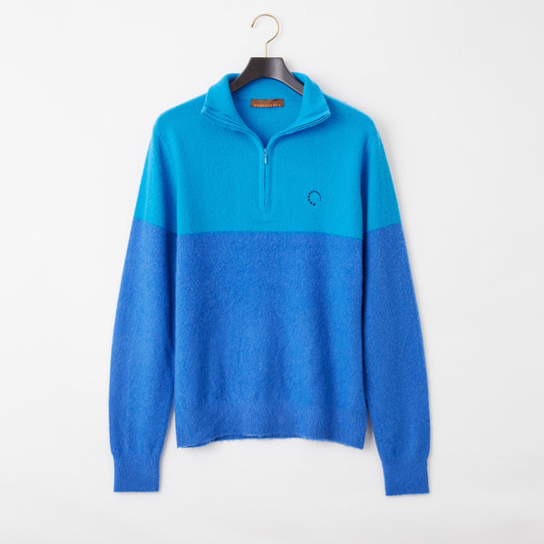 PERFECT TAN｜《SALE》カシミヤハーフジッププルオーバー〈WOMENS〉