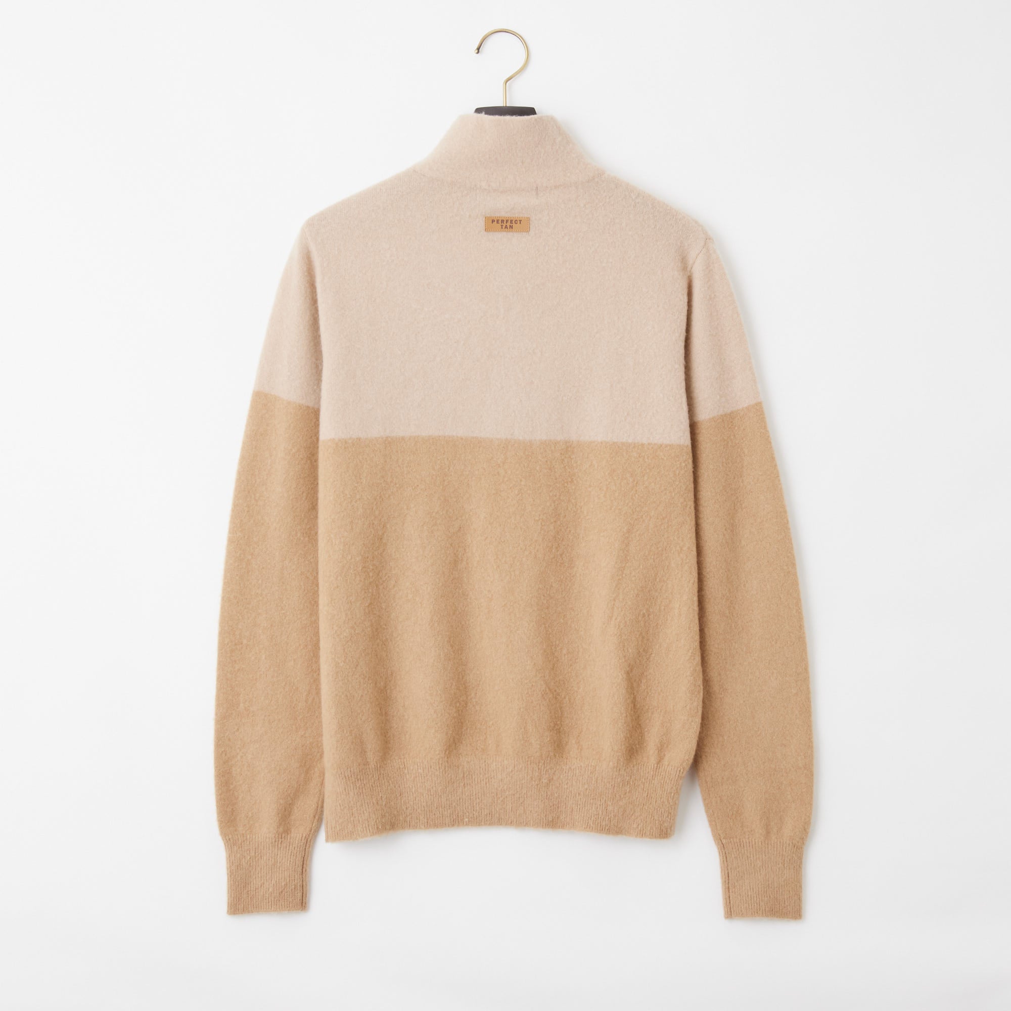 PERFECT TAN｜《SALE》カシミヤハーフジッププルオーバー〈WOMENS〉