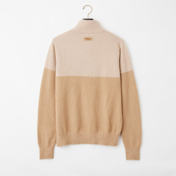 PERFECT TAN｜《SALE》カシミヤハーフジッププルオーバー〈WOMENS〉