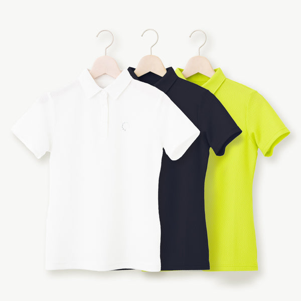 PERFECT TAN｜《SALE》半袖メッシュポロシャツ〈WOMENS〉