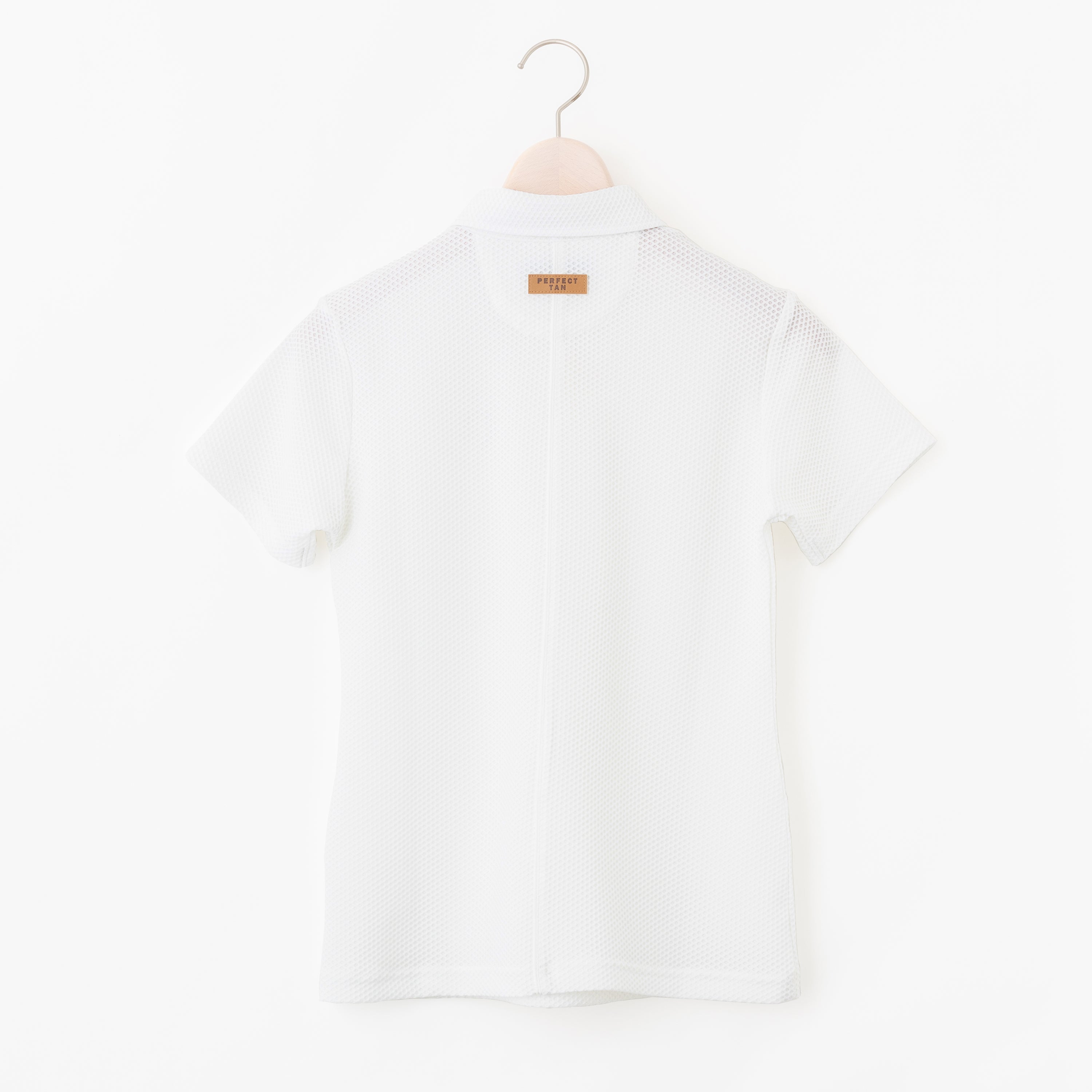 PERFECT TAN｜《SALE》半袖メッシュポロシャツ〈WOMENS〉