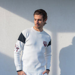 PERFECT TAN｜《SALE》FIT TECH 12Gニット 配色トップス〈MENS〉