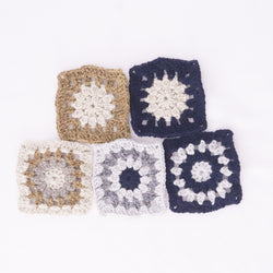 sawada itto：サワダイット-RAPORIで編むブランケットキット　Julknittingコラボキット