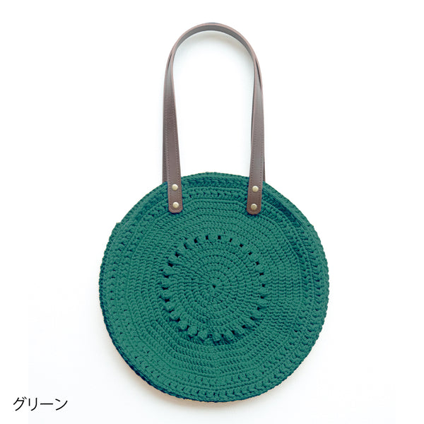 sawada itto：サワダイット-デジタル編み図1909a-1-サークルバッグ