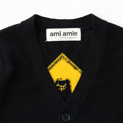 ami amie(OUTLET) : しろくま標識カーディガン/221002