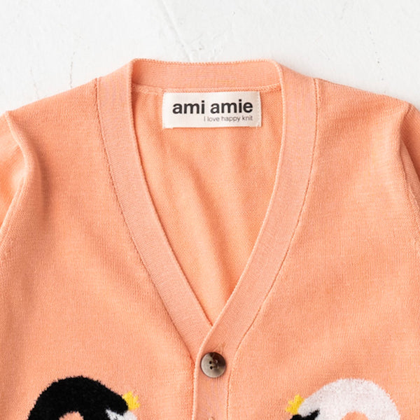 ami amie(OUTLET) : 白鳥カーディガン/221003