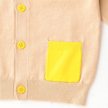 ami amie(OUTLET) :サボテン刺繍カーディガン/221008