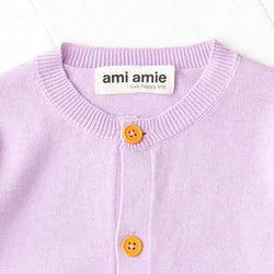 ami amie(OUTLET) :サボテン刺繍カーディガン/221008