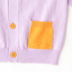 ami amie(OUTLET) :サボテン刺繍カーディガン/221008
