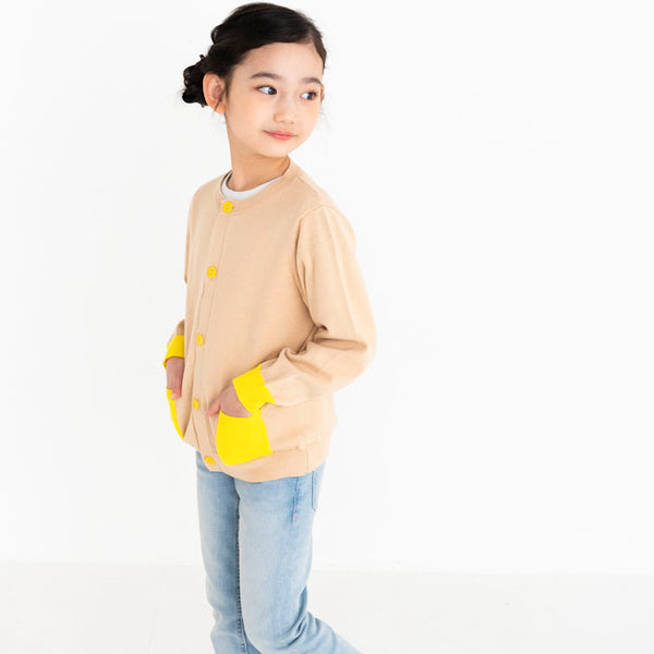 ami amie(OUTLET) :サボテン刺繍カーディガン/221008