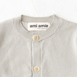 ami amie(OUTLET) : シフォン袖カーディガン/221009