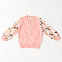 ami amie(OUTLET) : シフォン袖カーディガン/221009
