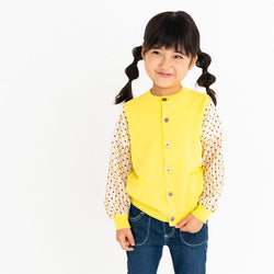 ami amie(OUTLET) : シフォン袖カーディガン/221009