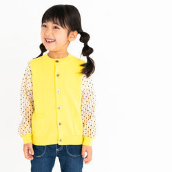 ami amie(OUTLET) : シフォン袖カーディガン/221009