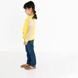 ami amie(OUTLET) : シフォン袖カーディガン/221009