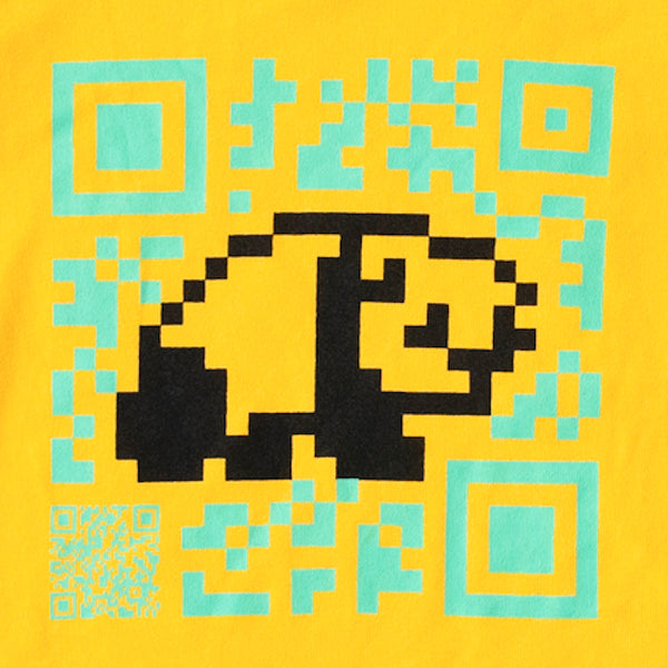 ami amie(OUTLET)  : QRパンダ和紙Tシャツ/221012