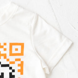 ami amie(OUTLET)  : QRパンダ和紙Tシャツ/221012