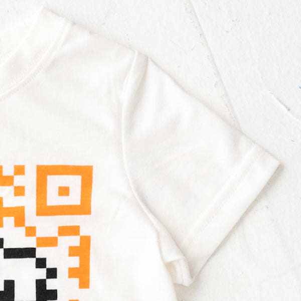 ami amie(OUTLET)  : QRパンダ和紙Tシャツ/221012