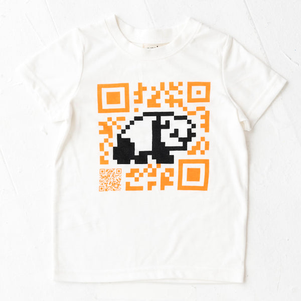 ami amie(OUTLET)  : QRパンダ和紙Tシャツ/221012