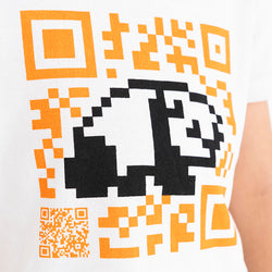 ami amie(OUTLET)  : QRパンダ和紙Tシャツ/221012