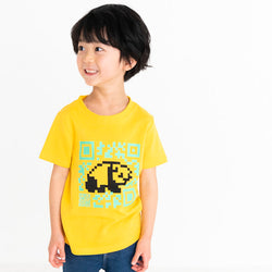 ami amie(OUTLET)  : QRパンダ和紙Tシャツ/221012