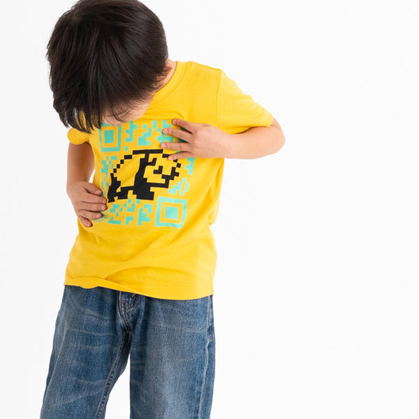 ami amie(OUTLET)  : QRパンダ和紙Tシャツ/221012