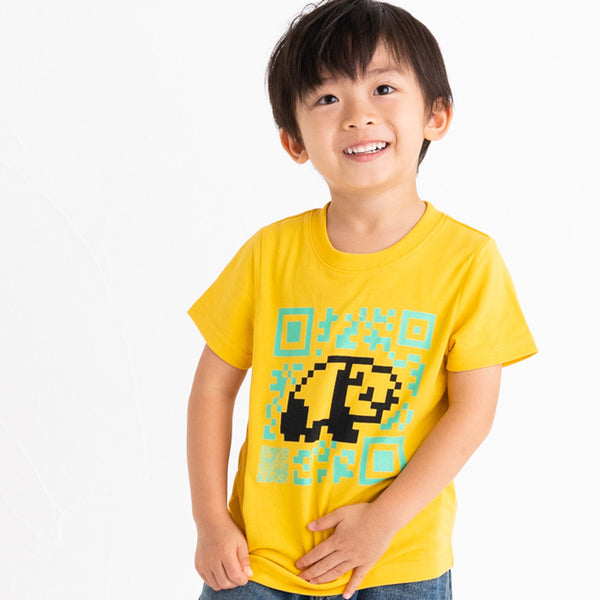 ami amie(OUTLET)  : QRパンダ和紙Tシャツ/221012