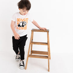 ami amie(OUTLET)  : QRパンダ和紙Tシャツ/221012