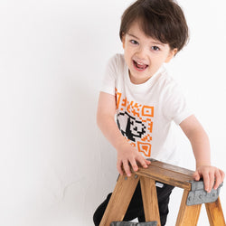 ami amie(OUTLET)  : QRパンダ和紙Tシャツ/221012