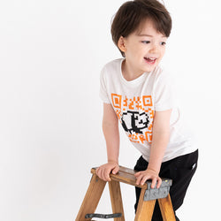 ami amie(OUTLET)  : QRパンダ和紙Tシャツ/221012