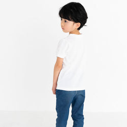 ami amie(OUTLET) : 深海魚ボーダー和紙Tシャツ/221015